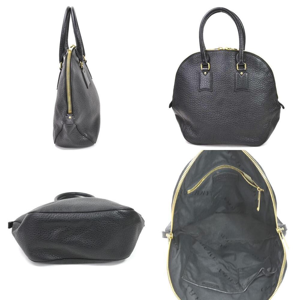 Burberry handbag leather black - Picture 2 of 5